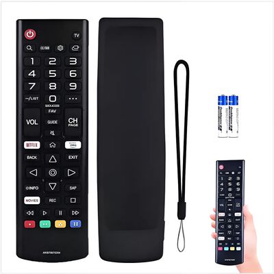 Control Remoto Para LG Smart Tv Malubero + Funda + Pila