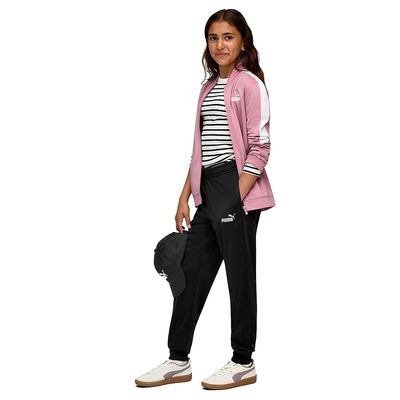 ROPA CONJUNTO NI&Ntilde;O PUMA Poly Baseball Suit G ROSA NEGRO