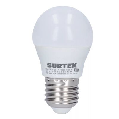L&aacute;mpara Led Tipo Bulbo 14 W Luz De Dia Lbd14 Surtek
