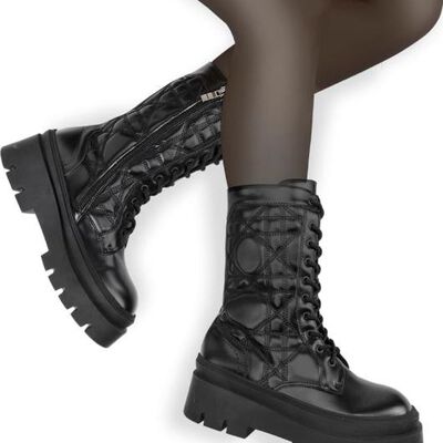 Botas 3/4 dama negro Goodyear modelo 4062