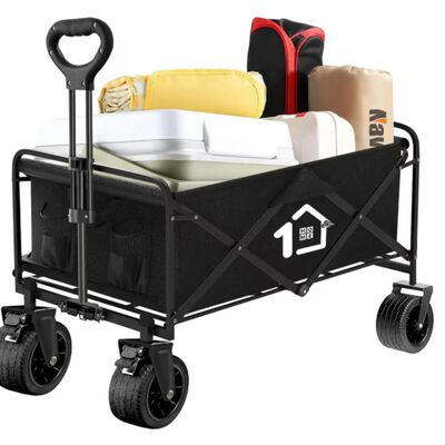 Carrito Plegable De Carga Modelo Negro