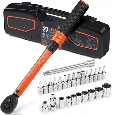 Llave Dinamom&eacute;trica De 1/4 Pulgada P/bicicleta, 27 Piezas