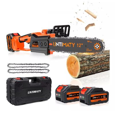 Motosierra el&eacute;ctrica a bater&iacute;a 1200W 110V/220V.