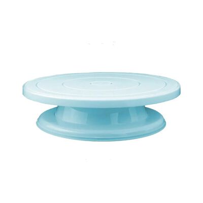 Base Giratoria Decorar Pastel Reposteria Fondant Azul