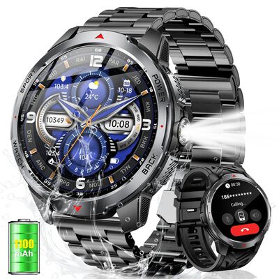 Smartwatch KAKURY KT88-1 con Llamadas Bluetooth, Deportivo y Resistente al Agua