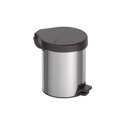 Bote de Basura Tramontina 94538/705 New 5L C/Pedal Inox Tapa Pl&aacute;stico ENDY1