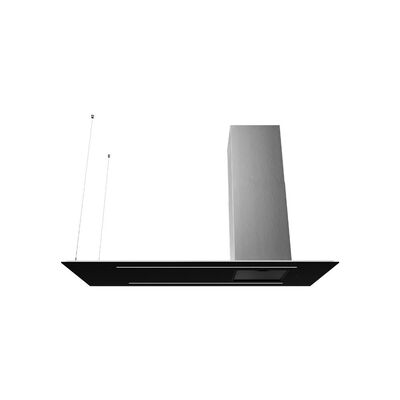 Campana Decorativa De Isla Tecnolam Lyra.ac140 140 Cm 120 V