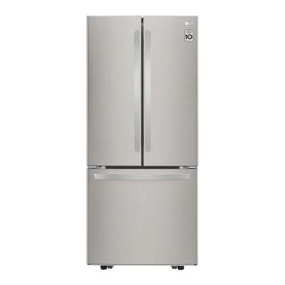 Refrigerador LG 22 Pies C&uacute;bicos French Door Gris GF22BGSK