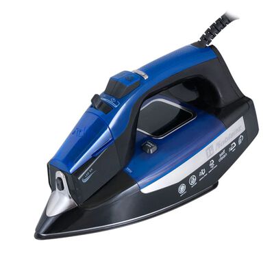 Plancha Koblenz PKK-950 SAZ Secure Keramik Deluxe 1,800 Watts Azul/Negro END3**.