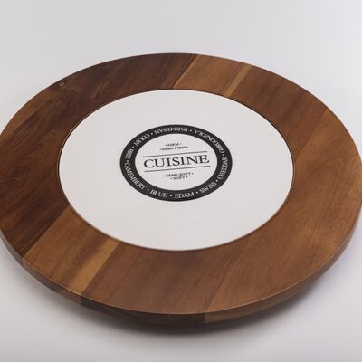 Lazy Susan Acacia/Madera - Cafe - Kessa.