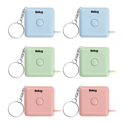 6pcs Cinta Metrica Cintura Retractil Cuerpo Modista Costura
