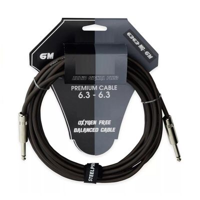 Cable Para Guitarra Profesional 6m Plug6.3-plug6.3