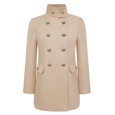 Abrigo cruzado estilo militar #4ME&4YOU para Mujer Junior