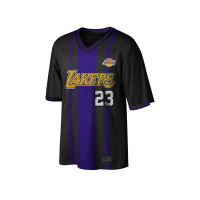 Jersey NBA Los Angeles Lakers Manga Corta para Hombre