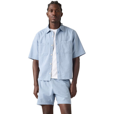 Levi&rsquo;s&reg; Camisa Mechanic Rayas Regular Fit Manga Corta para Hombre