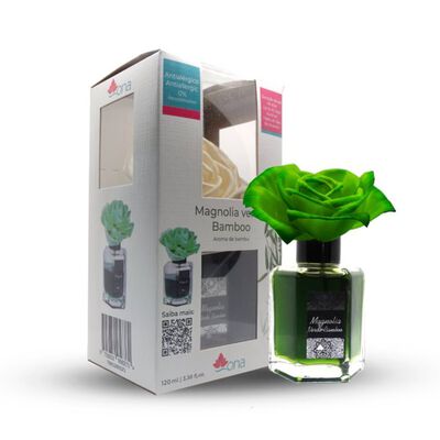 Ambientador En Forma De Flor Bamb&uacute; Verde 120 ML ONA