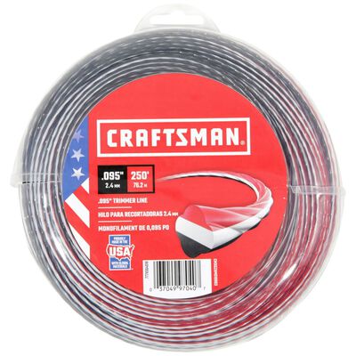 Hilo para desorilladora Craftsman 2.4 mm 76.2 mt