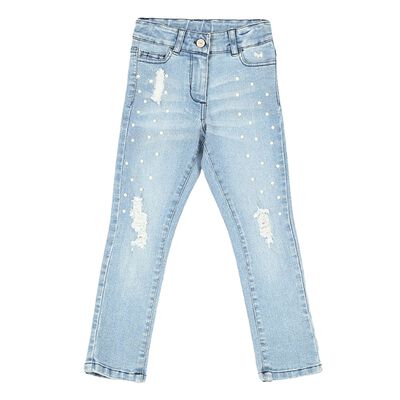 Jeans Ferrioni Cleyre Desgaste para Ni&ntilde;a