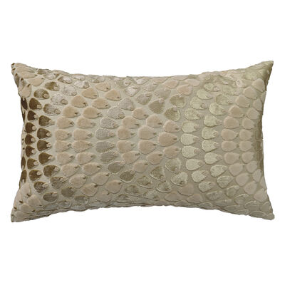 Coj&iacute;n Vintage Home Lumbar Mosaic Taupe