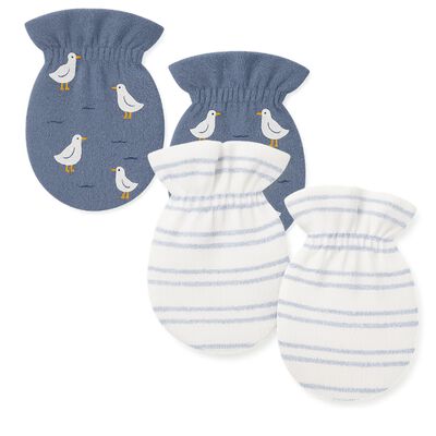 2 Pack Guantes Mitones Little Lighthouse Gerber para Beb&eacute;