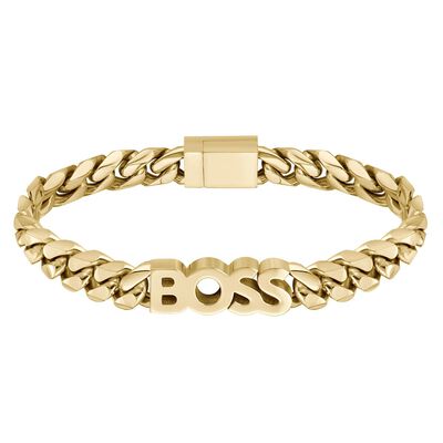 Brazaletes Dorado Boss Para Hombre