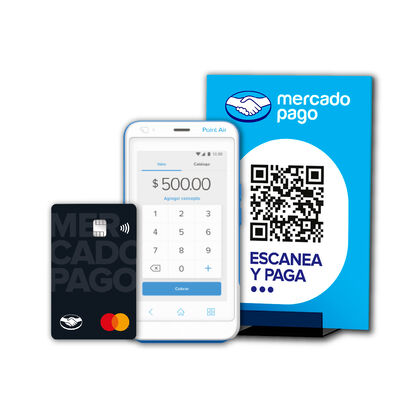 Kit lector de tarjetas air Mercado Pago