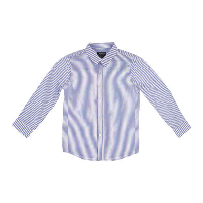 Camisa a Rayas Manga Larga  Algod&oacute;n JEANIOUS oara Ni&ntilde;o