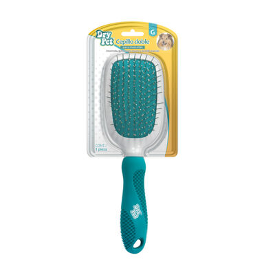 Cepillo Combinado Gde Dry Pet Mod. Fl8343 Para Perro