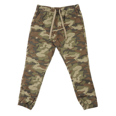 Pantal&oacute;n Jogger Camuflaje con Jaretas Fukka para Ni&ntilde;o