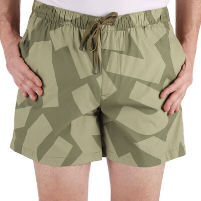 Short Traje de Ba&ntilde;o Estampado Geom&eacute;trico Fukka Hombre