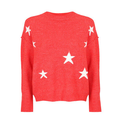Su&eacute;ter Redondo Estrellas Fukka Para Mujer Cuvy
