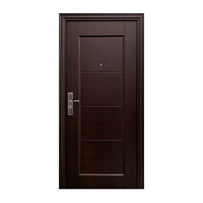 Puerta De Seguridad Xe Amsterdam Apertura Izquierda Ch 95X215 Nogal