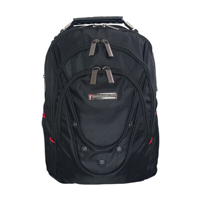 Backpack Porta Laptop Beverin 17&rdquo; Negro Swissmobility