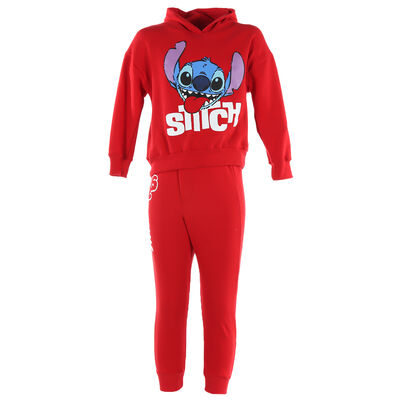 Conjunto Pants y Sudadera Stitch de Algod&oacute;n Disney para Ni&ntilde;o