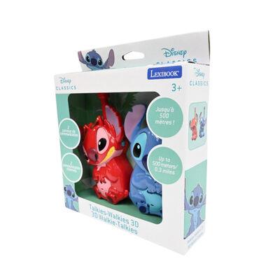Walkie Talkies Stitch 3D Lexibook