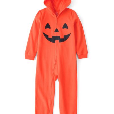 Mameluco Dise&ntilde;o Calabaza Carter's con Capucha sin Pie Unisex