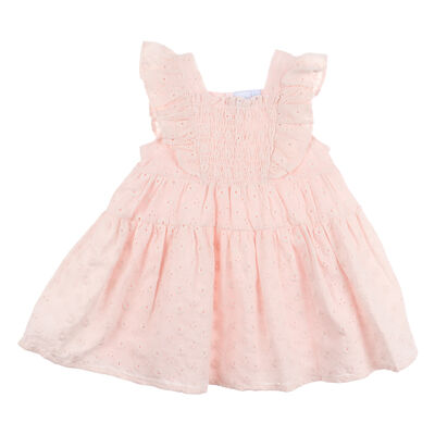 Conjunto Vestido y Pa&ntilde;alero Algod&oacute;n Carosello Beb&eacute; Ni&ntilde;a