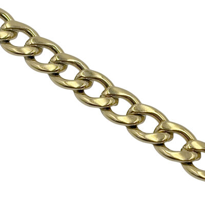 Cadena Ancha Eslabones Acero H Aktuales para Hombre