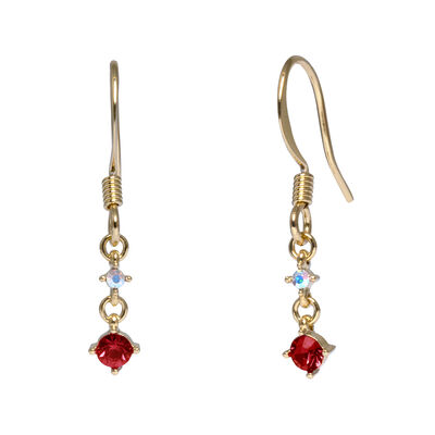 Aretes de Gancho Chispitas Siam Westies