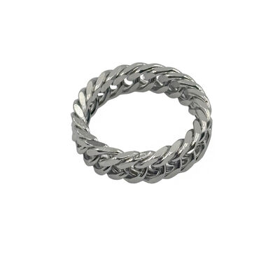 Anillo Cadena Acero Inox P Aktuales para Hombre