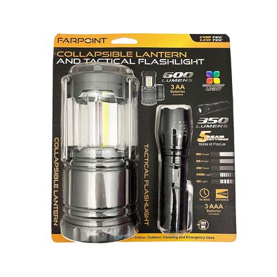 Set Linternas 2pz 600Lm y 350Lm