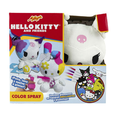 Set Peluche Color Spray kuromi Hello Kitty and Friends Mi Alegr&iacute;a