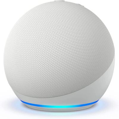 Echo Dot Blanca 5ta Generaci&oacute;n- Bocina Inteligente Amazon