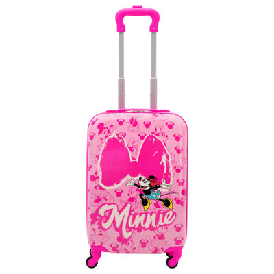 Maleta Ful Bs Minnie Rosa 21 Big Bow