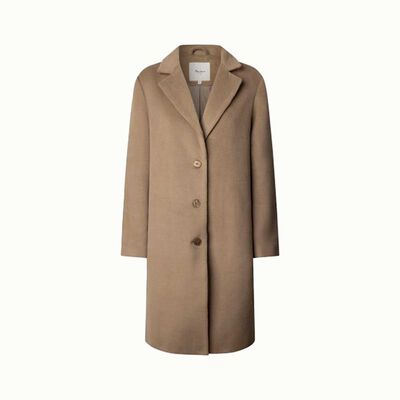 Abrigo Hasta La Rodilla Con Botones  Pepe Jeans Para Mujer Junior