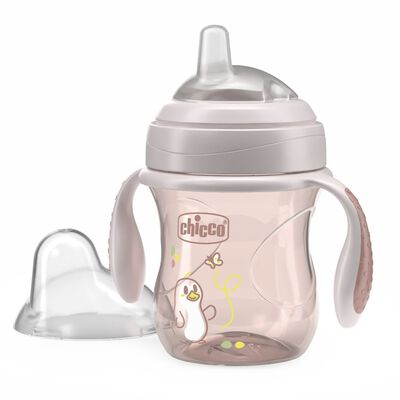 Vaso De Transicion&nbsp;Rosa 4M+ Chicco
