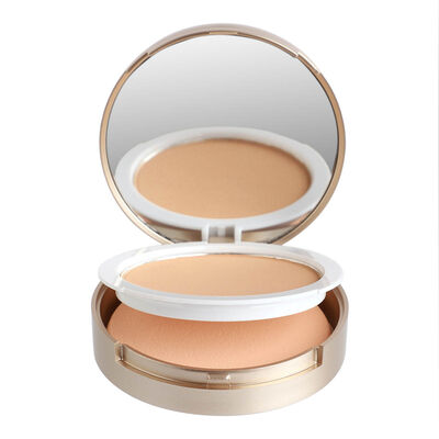 BYS Polvo Fijador Sand Beige Control de Brillo Hybrid Hero