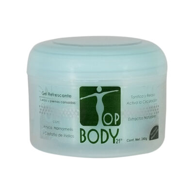 Gel refrescante de cuerpo y piernas