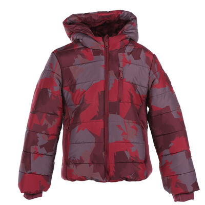 Chamarra Acolchada Camuflaje con Capucha Jeanious para Ni&ntilde;o