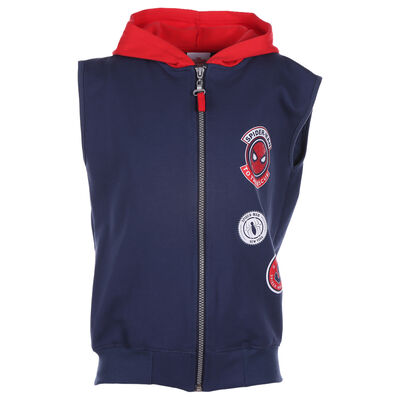 Chaleco de Felpa con Capucha Spiderman para Ni&ntilde;o